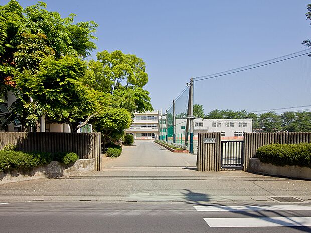 与野西北小学校まで約1100?