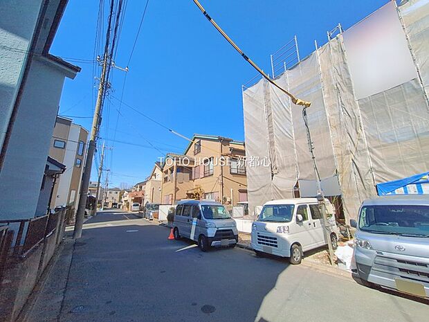 前面道路含む現地