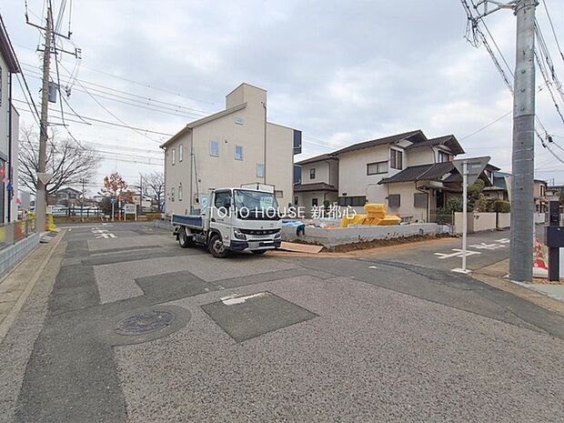 前面道路含む現地