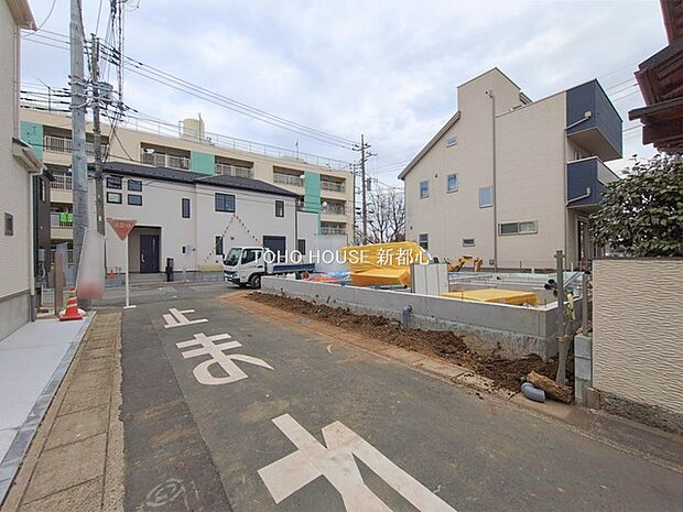 前面道路含む現地