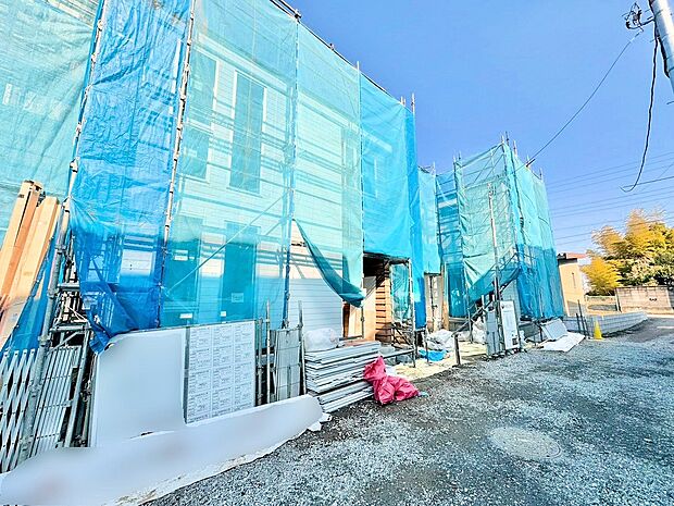 全室南向きの間取りで陽当たり良好。(令和8年2月 撮影)