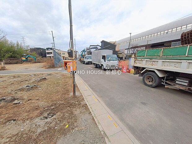 前面道路含む現地