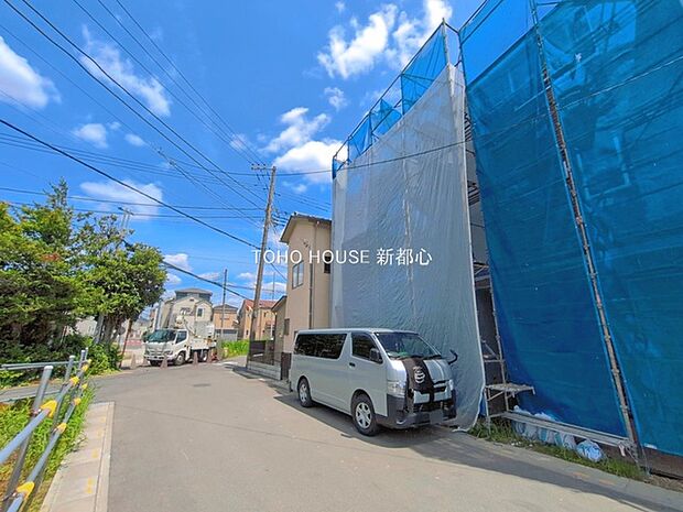 前面道路含む現地