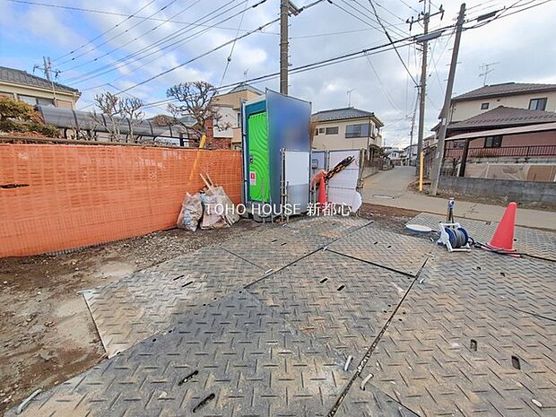 前面道路含む現地