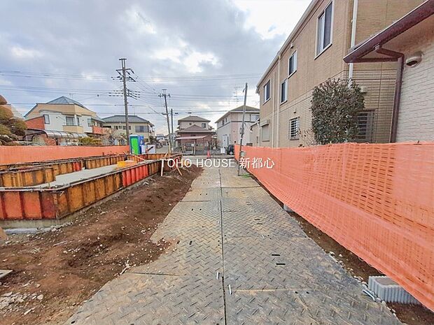 前面道路含む現地