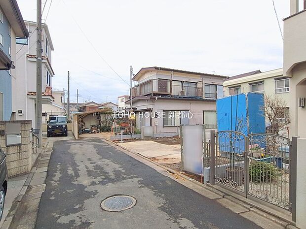 前面道路含む現地