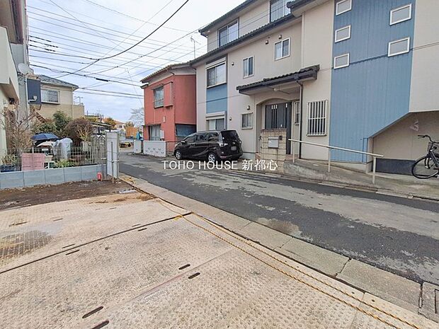 前面道路含む現地