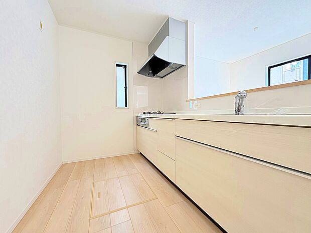 ホワイトを基調にした清潔感のあるデザイン。