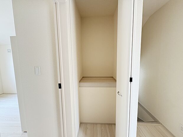 ゆとりある収納スペースは快適な暮らしを維持できます。