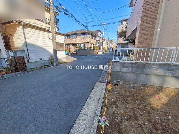 前面道路含む現地