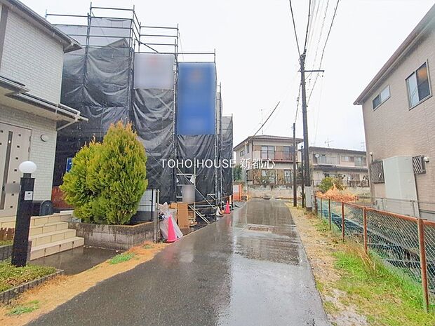 前面道路含む現地