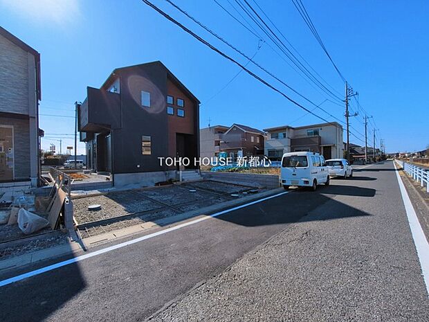 前面道路含む現地