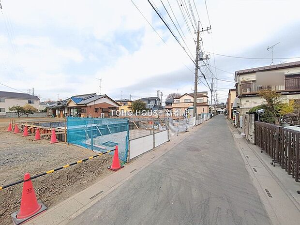 前面道路含む現地