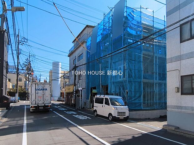 前面道路含む現地