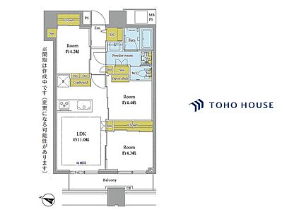 間取り：間取り図