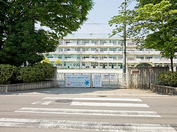 岸町小学校まで約250m