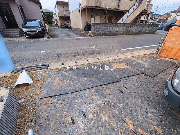 前面道路含む現地