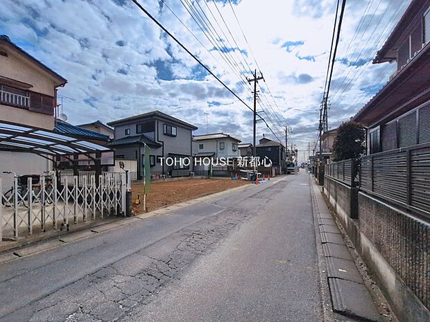 前面道路含む現地