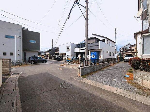 前面道路含む現地