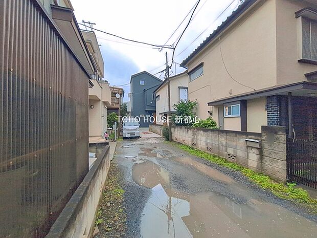 前面道路含む現地