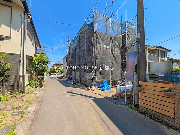 前面道路含む現地