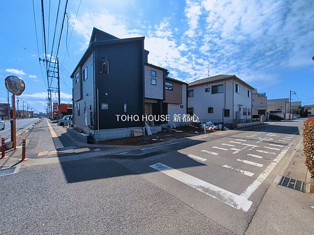 前面道路含む現地