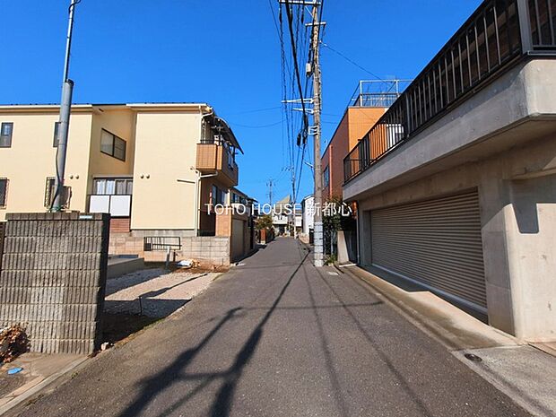 前面道路含む現地