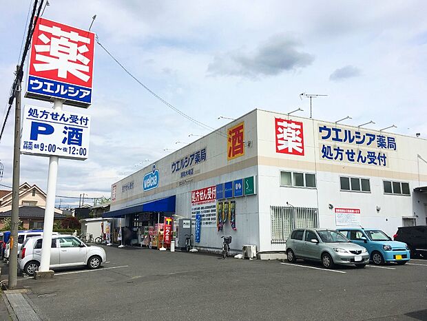 ウエルシア浦和木崎店まで約500m