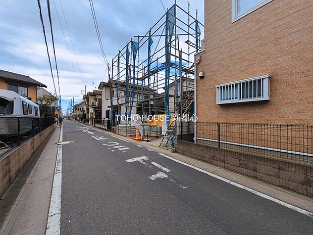 前面道路含む現地