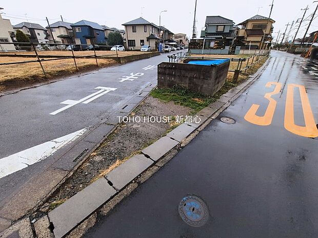 前面道路含む現地