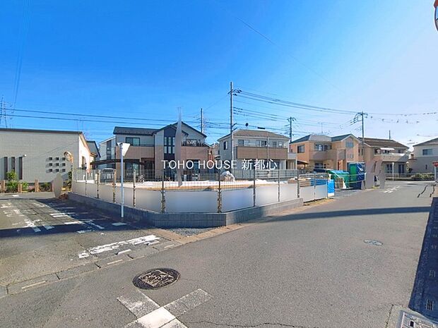 前面道路含む現地