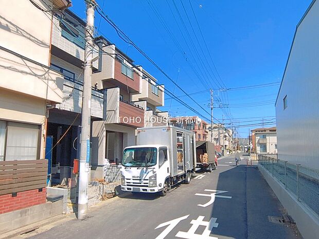 前面道路含む現地