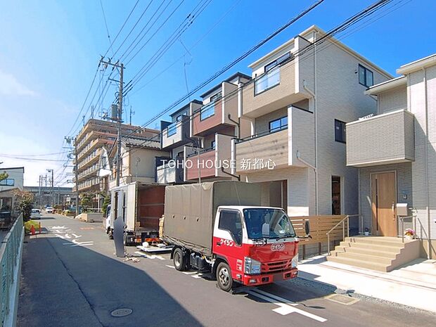 前面道路含む現地