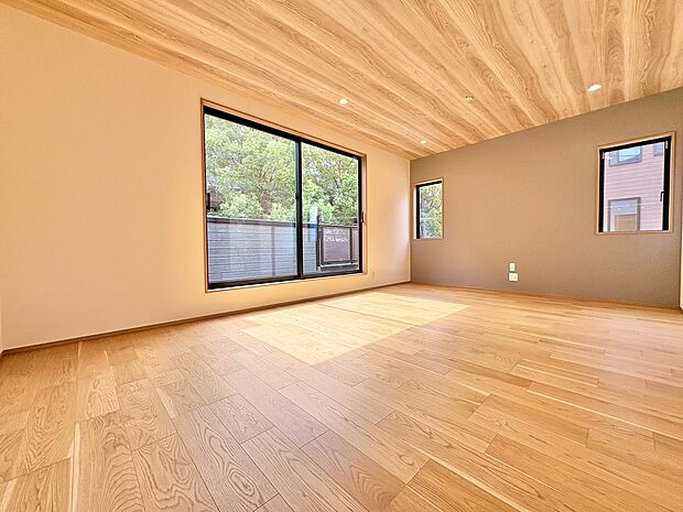 アクセントクロスはお気に入りの家具も引き立たせてくれます。