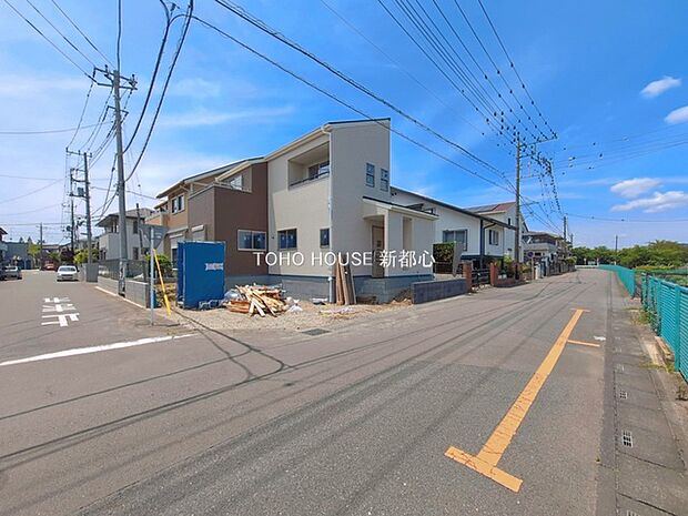 前面道路含む現地