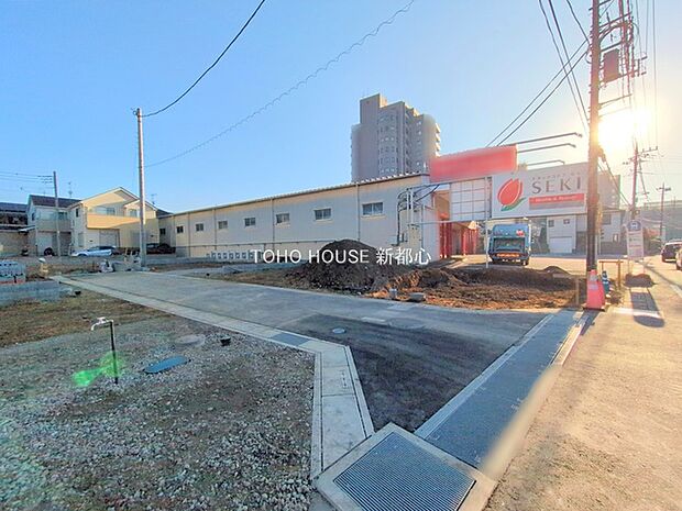 前面道路含む現地