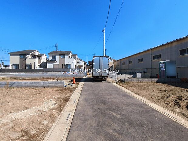 前面道路含む現地