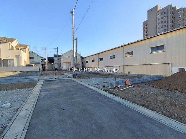 前面道路含む現地