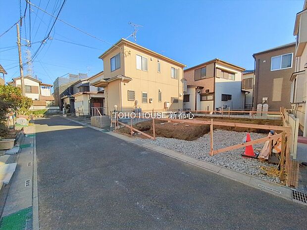 前面道路含む現地