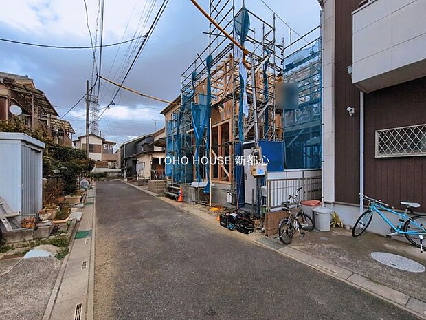 前面道路含む現地