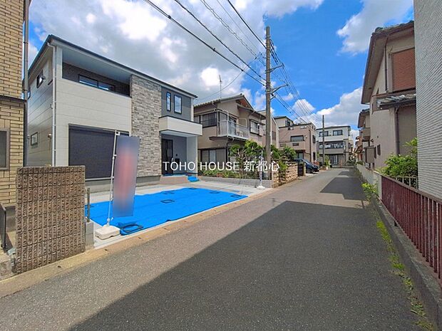 前面道路含む現地