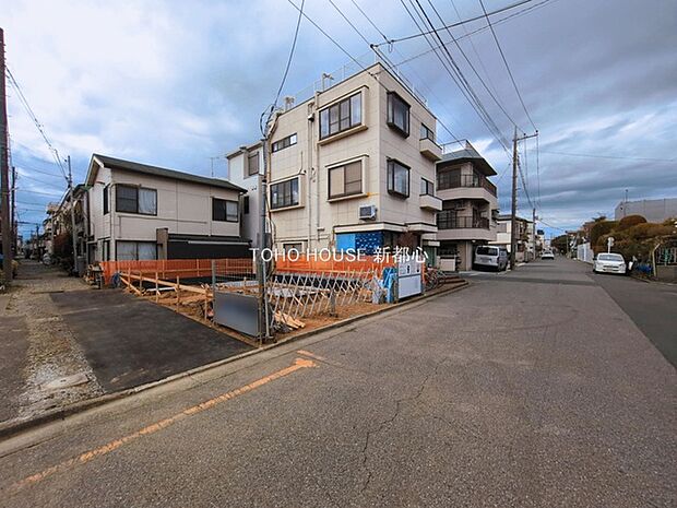前面道路含む現地
