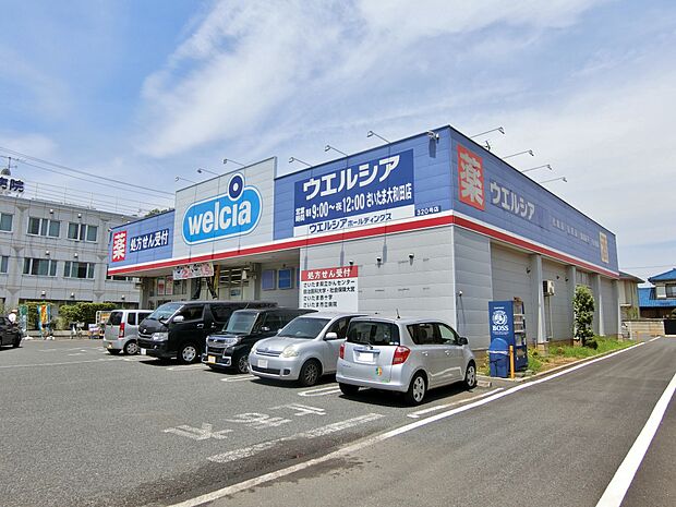 ウエルシアさいたま大和田店まで約600m