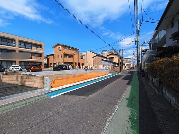 前面道路含む現地