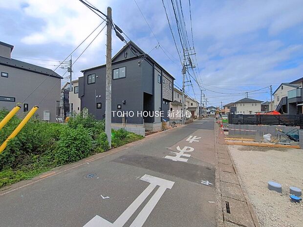 前面道路含む現地