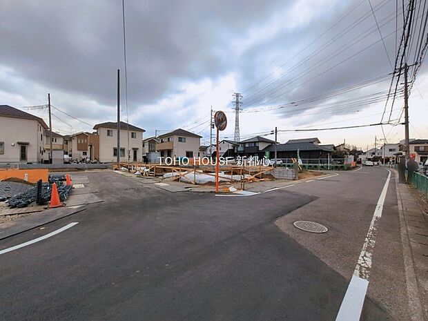 前面道路含む現地