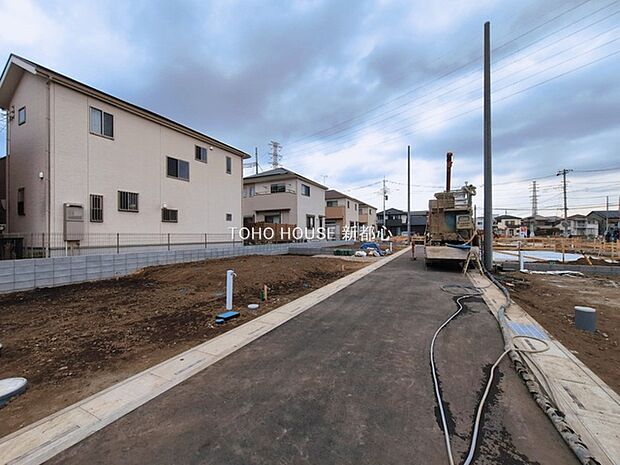 前面道路含む現地