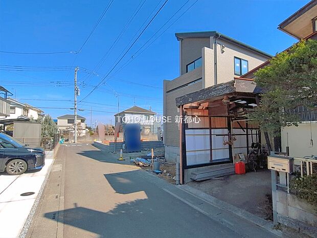 前面道路含む現地