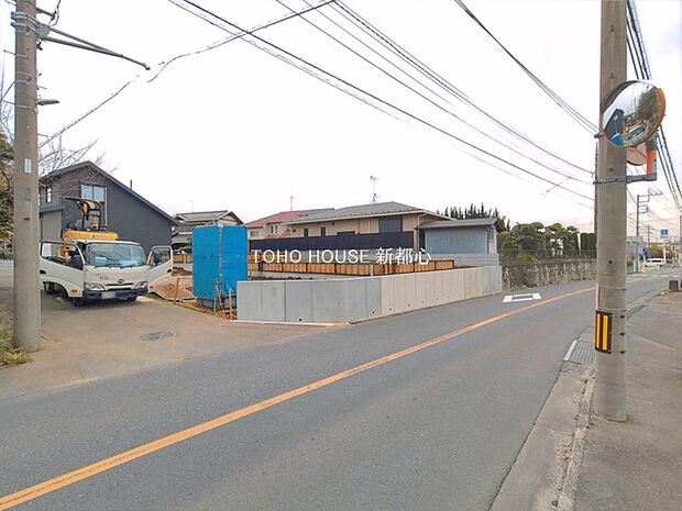 前面道路含む現地