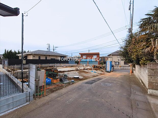 前面道路含む現地